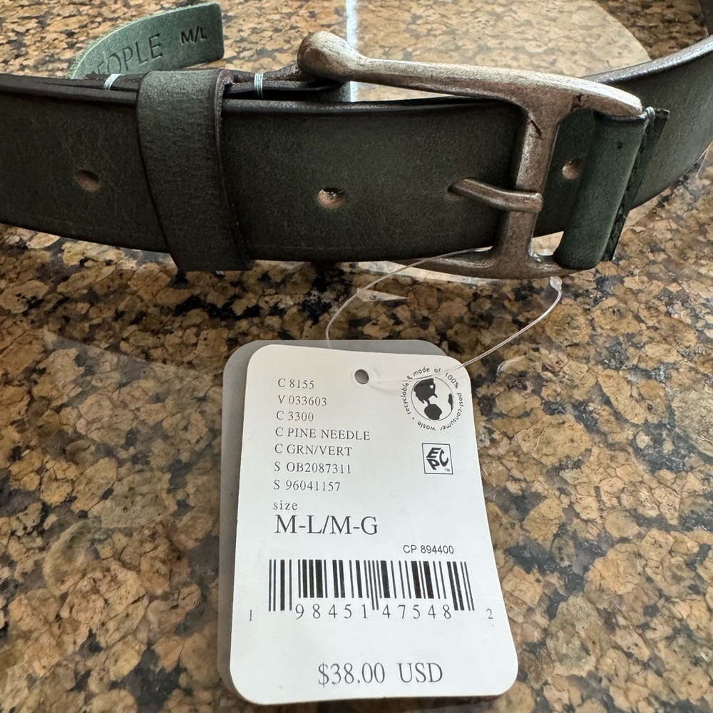 Free People Carraway Leather Belt